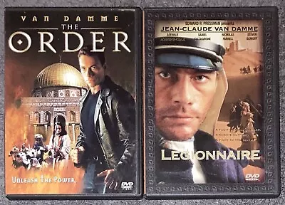 The Order 2001/Legionnaire 1998 DVD Jean Claude Van Damme Double Feature ￼ • $12.50