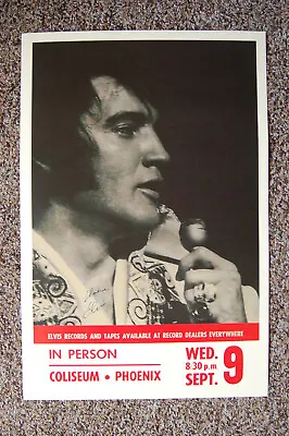 Elvis Concert Poster 1970 Phoenix  • $4.25