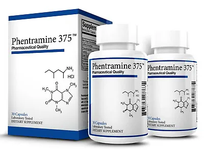 2x Phentramine - Strongest Legal Diet Slimming Pills / Weight Loss Fat Burners++ • £20.49