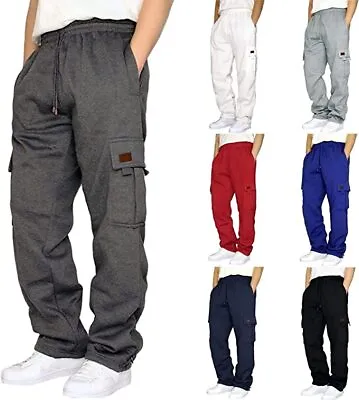 Mens Joggers With Pockets Sweatpants Men's Casual Cargo Pants Hiking Pants  • $21.99