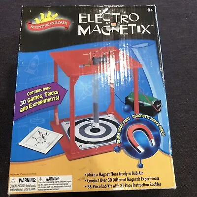 Electro-Magnetix By Slinky - NEW In Box 30 Different Experiments 57 Pieces New • $69.99