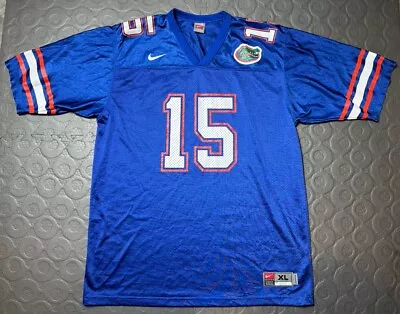 Nike Authentic Tim Tebow Florida Gators UF Men's Sports Jersey #15 Size XL • $35