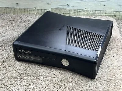 $53.55 • Buy Microsoft Xbox 360 S Slim Black Console Only Model 1439 Works/Test  2321