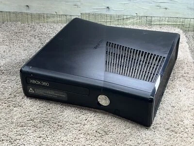 $53.55 • Buy Microsoft Xbox 360 S Slim Black Console Only Model 1439 Works/Test  2321