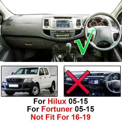 $20.99 • Buy For Toyota Hilux 150 Series SR SR5 2005- 2015 Dash Mat Dashboard Cover Dashmat