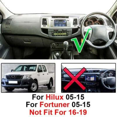 For Toyota Hilux 150 Series SR SR5 2005-2015 Dash Mat Dashboard Cover Dashmat • $22.56