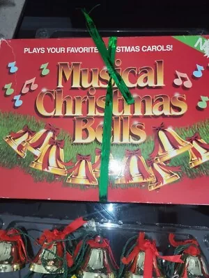 Musical Christmas Brass Bells Plays12 Songs • $25