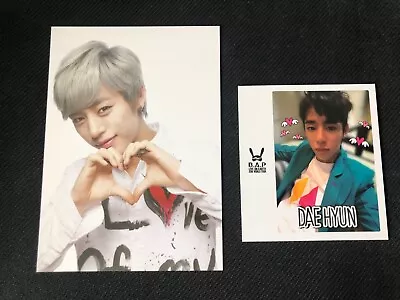 B.A.P BAP Live On Earth Daehyun 2014 2016 Official PostCard PhotoCard Polaroid • $7.24