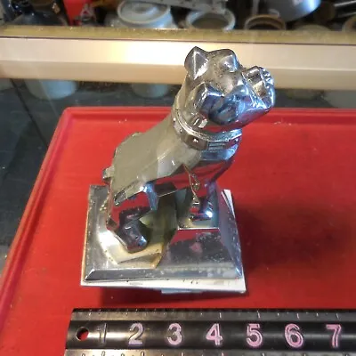 RARE MACK TRUCKS Gold Bulldog Mascot Display Ornament Statue -Reg. No. 1387477 • $125