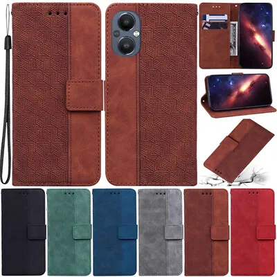 Retro Wallet Leather Flip Case Cover For OnePlus 10 Pro Nord N200 N20 Nord CE 5G • $14.51