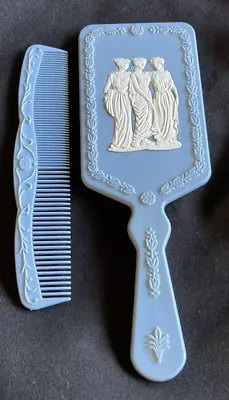 Vintage Avon Avonshire Blue  Comb & Vanity Mirror • $22