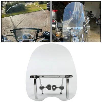 $47.80 • Buy Large Clear Windshield For Honda Magna Shadow Spirit Sabre 600 750 1100 19 X17 