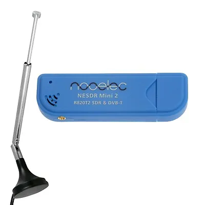 Nooelec NESDR Mini 2 USB RTL-SDR & DVB-T Receiver RTL2832U & R820T2 Tuner USA • $35.95