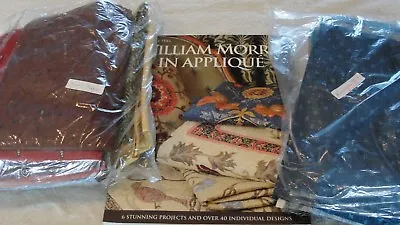 KELMSCOTT & MORRIS MAGIC Applique Quilt Kits & William Morris In Applique Book • $250