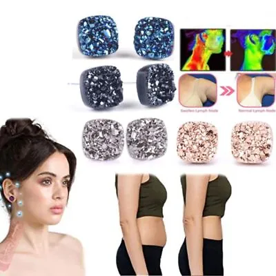 For Weight Loss Magnetherapy Germanium Earrings Lymphatic Drainage Earrings • $9.14