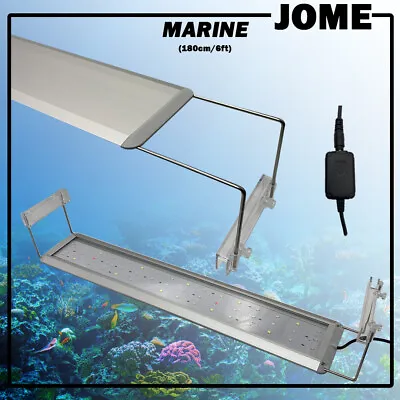 Aquarium Marine Coral LED Light Full Spectrum LED Lamp Light Lightning 6ft 180cm • $230.90