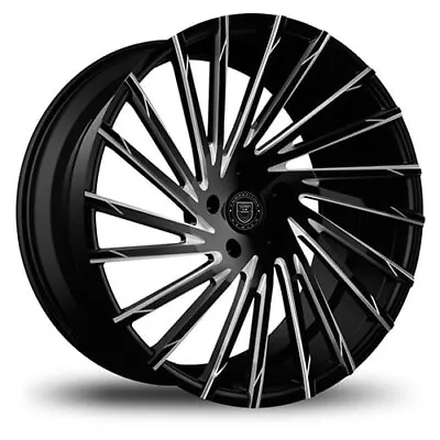 20  Lexani Wheels 'wraith' Gloss Black+machined Mercedes Ml Gl Audi A7 A8 (new) • $999