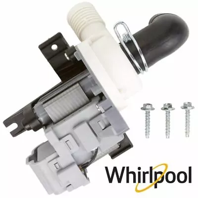 Washer Water Drain Pump Whirlpool Cabrio WTW6600SW Maytag Bravos Quiet Serie 300 • $70.33