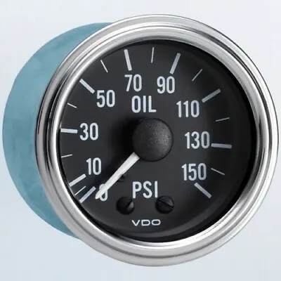 VDO Series 1 Oil Pressure Gauge 150-306  150 PSI Mechanical -LAST ONE!!! • $67.88