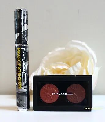 2-Pc Set MAC Extra Dimension Eye Shadow Duo + MAGIC EXTENSION MASCARA FULL SIZE • $17.49