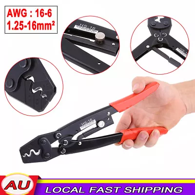 1.25-16mm² Cable Battery Lug Anderson Plug Crimping Crimper Tool Bare Terminal • $19.85