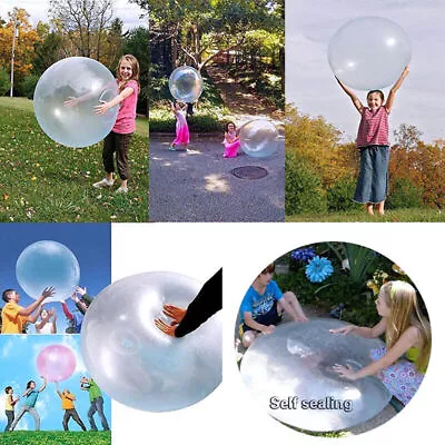 40-120CM Super Soft Wubble Bubble Ball Toy Firm Ball Stretch Bubble Big Balls • $5.99