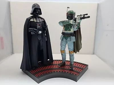 $299.99 • Buy Star Wars Kotobukiya 1/10 Scale Artfx+ Darth Vader Boba Fett Cloud City