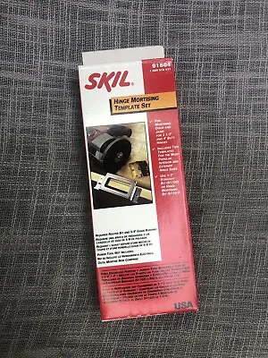 Skil Door Hinge Installation Templates Mortising Kit 3 1/2  4  91804 • $14.95