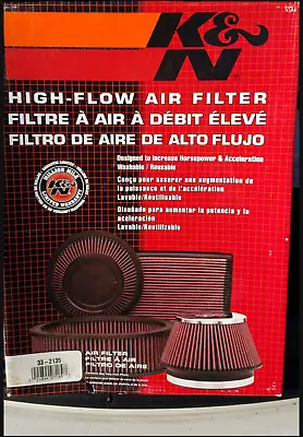 K&N Engine Air Filter 33-2135 (332135)  Chevy/GMC/Cadillac Truck & SUV • $65