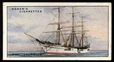 Tobacco Card Ogdens YACHTS & MOTOR BOATS 1930 The Valhalla #45 • £2