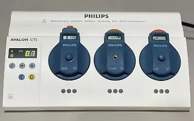 Philips Avalon CTS M2720A - Fetal Monitor Base W/ M2725A M2726A & M2727A • $500