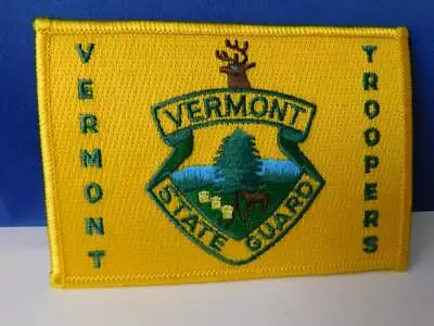 Vermont State Guard Troopers Vintade Patch Shoulder  Crest  Police Collector • $4.99