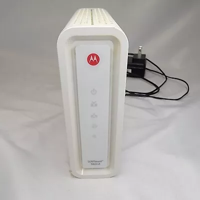 Motorola ARRIS SURFboard SB6141 Cable Modem Powers On Not Test For Functionality • $19.98