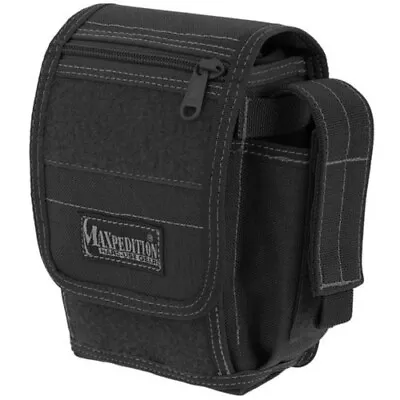 Maxpedition MX316B H-1 Black Hunting Waistpack Dump Pouch Ammo Range Bag Pack • $39