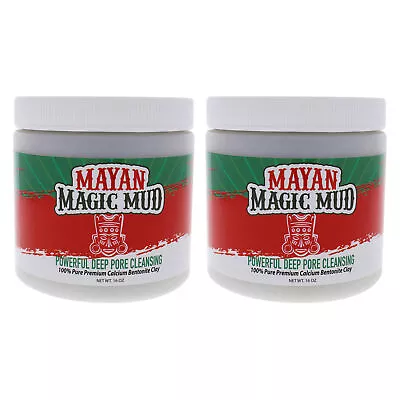 Mayan Magic Mud Powerful Deep Pore Cleansing Clay - 2 Pc Cleanser • $28