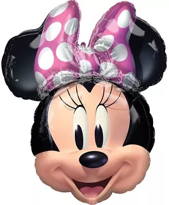 Anagram 26  Minnie Mouse Forever Mylar Foil Balloon Birthday Party Decoration • $7.99