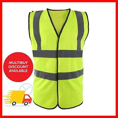 £215.99 • Buy Yellow Hi Vis High Visibility Vest Waistcoat Safety Work Security EN ISO 20471