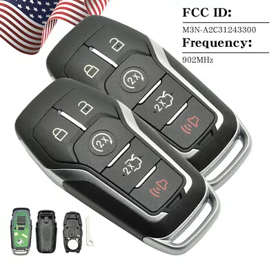 For 2015 2016 2017 Ford Edge Explorer Mustang Smart Car Remote Control Key Fob • $24.45