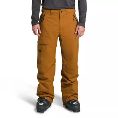 $89.95 • Buy The North Face Mens S, M  Seymore Ski Snowboard Waterproof Snow Pants Timber Tan