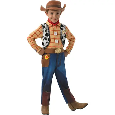 £19.95 • Buy Rubie's Disney Toy Story Woody Deluxe Costume Child Large Age 7-8 Years 128cm