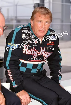 1996 NASCAR -- Dick Trickle HEILIG-MEYERS Close Up -- 35mm Racing SLIDE  #500 • $4.99