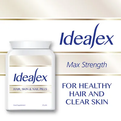 Idealex Hair Skin And Nail Pills Tablet Vitamins Radiant Spot Free Complexion • £20.99