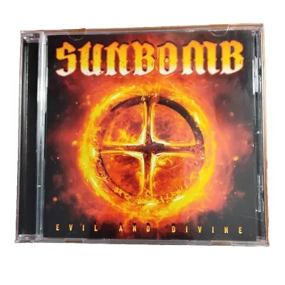 Sunbomb Evil And Divine CD Michael Sweet Traci Guns Melodic Rock Frontiers • $14.99