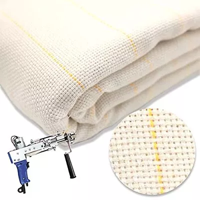 Primary Tufting Cloth With Marked Lines Large Size Needlework Fabric Monk's... • $25.15