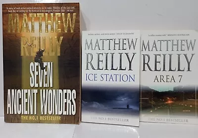 MATTHEW REILLY Thriller Books You Choose & Save • $7