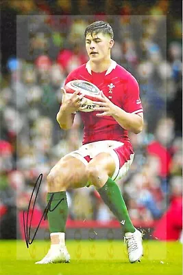 Wales Rugby Louis Rees Zammit - Wales & Gloucester Rugby 7X5 Signed Photo • £5.99