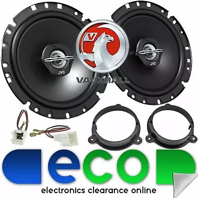 Vauxhall Vivaro 2016  JVC 17cm 6.5 Inch 600 Watts 2 Way Front Door Van Speakers • £49.99