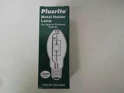 Plusrite MP150/U/MED (1037) 150-watt Metal Halide Medium Base Pulse Start - NEW • $12