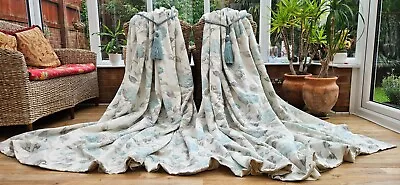 Laura Ashley Hyrangea  Interlined Curtains 84  Drop By 102  Width • £200