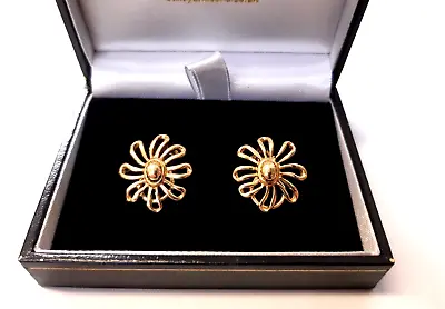 £1595 • Buy 18ct 750 Gold Tiffany & Co T&Co Paloma Picasso Pre-owned Clip On Flower Earrings